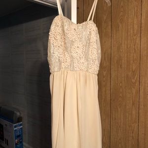 Cream Dress
